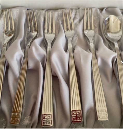 GIVENCHY cutlery set spoon fork 12 pieces set 